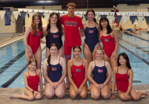 The Bob Jones High School swim team includes six pair of siblings