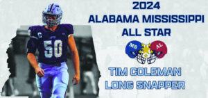 James Clemens long snapper selected for Alabama-Mississippi All-Star Game