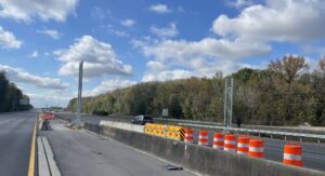 Installation of message boards on I-565 to disrupt traffic this week