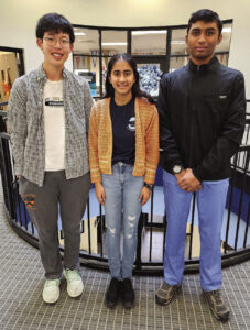 Gowder, Saha and Wu excel as Coca-Cola Scholar Semifinalists