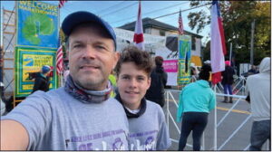 Father-son team to run marathon with message about cystic fibrosis