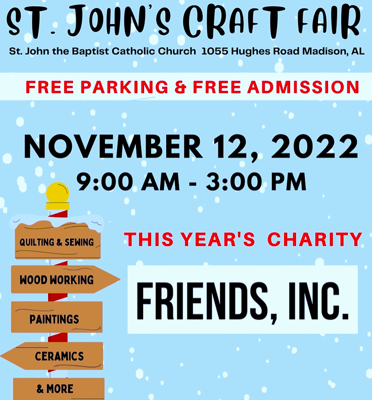 45 vendors to sell handmade gifts at St. John’s Craft Fair The
