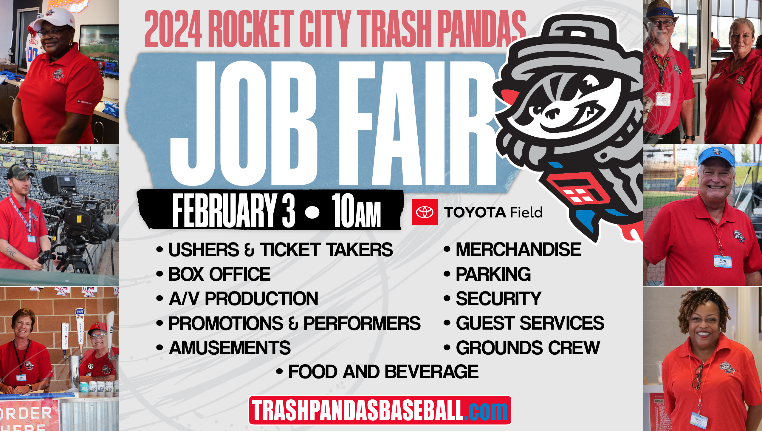 Trash Pandas hosting 2024 job fair on Feb. 3 The Madison Record The